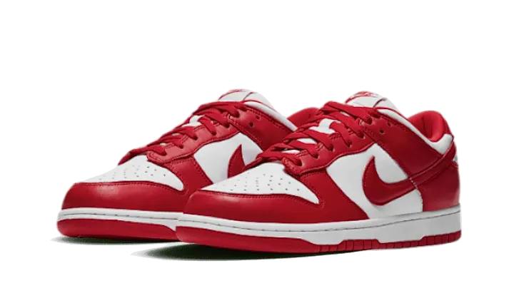 cross - training medial support Dunk Low University Red