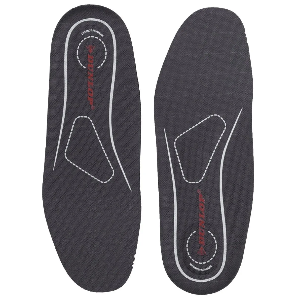Dunlop Insole Premium With Ergonomic Support Black