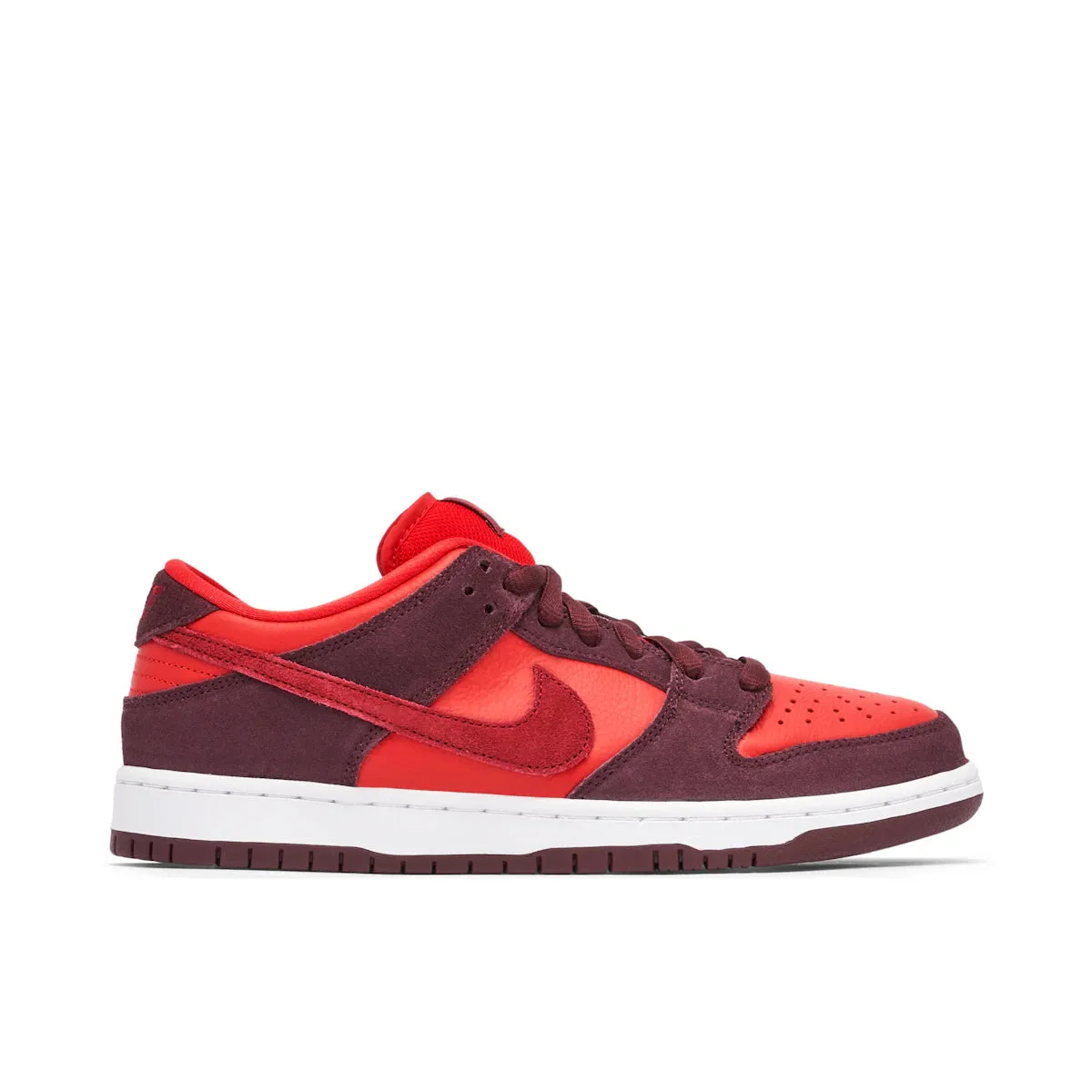 Nike SB Dunk Low Cherry basketball shoes medial - support shoes