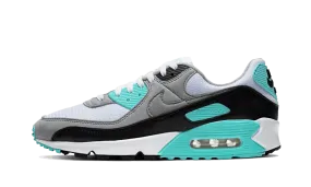 Air Max 90 OG Turquoise running in a tropical area Comfort Run