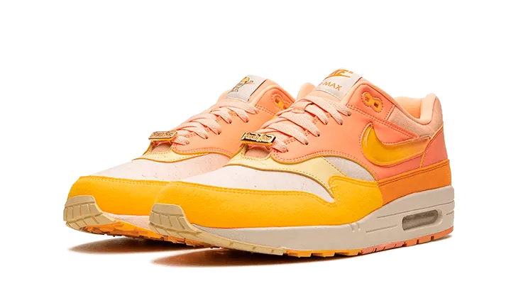 Air Max 1 Puerto Rico Orange Frost Reinforced Stitching