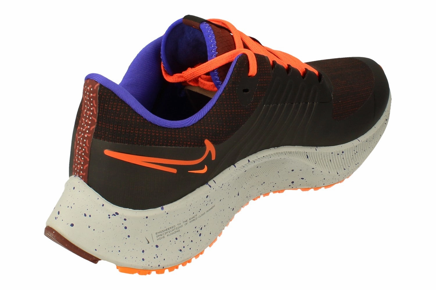 Run Friendly Nike Air Zoom Pegasus 38 Shield | Mens | Black Orange