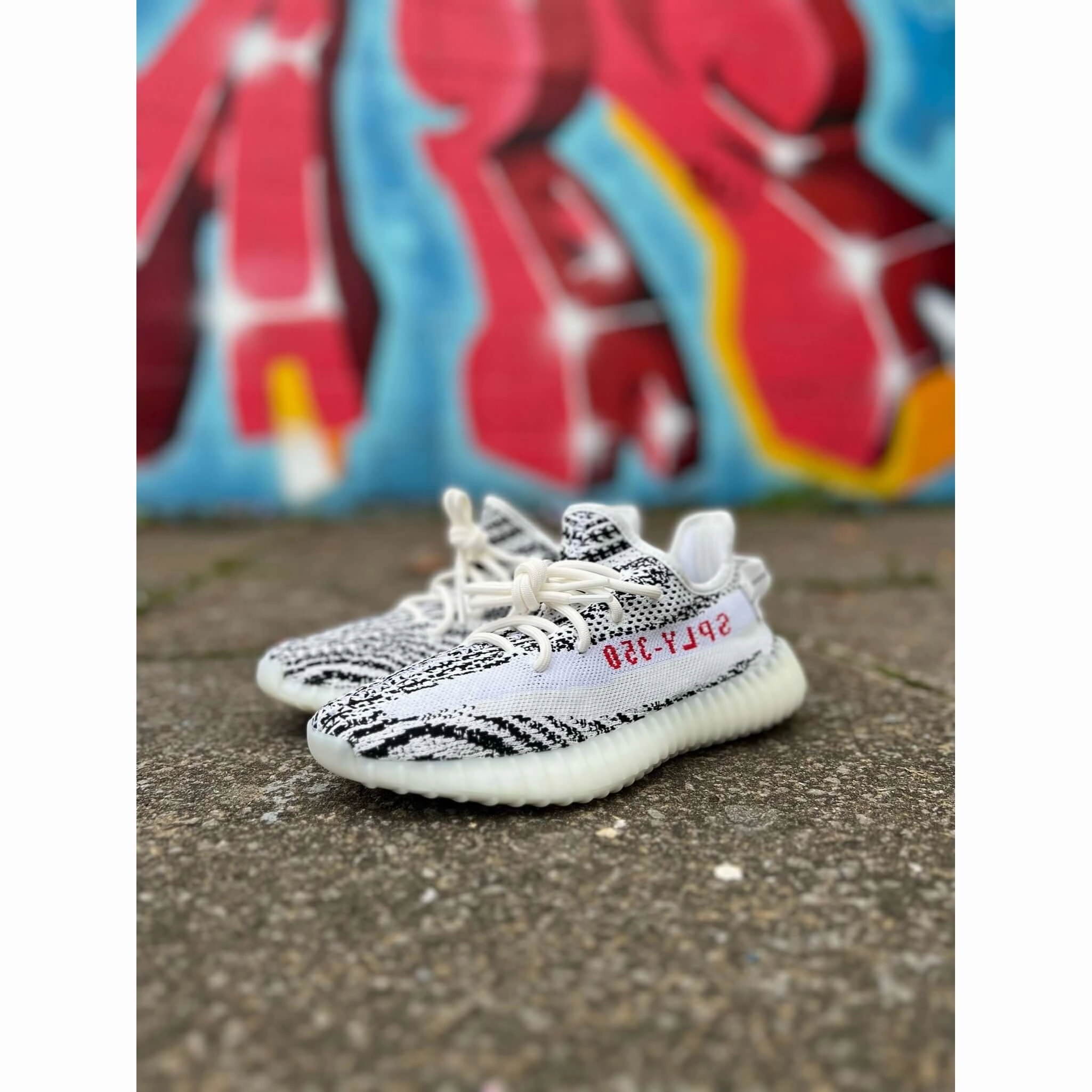 Sleek Detail Closed Toe Adidas Yeezy Boost 350 V2 Zebra