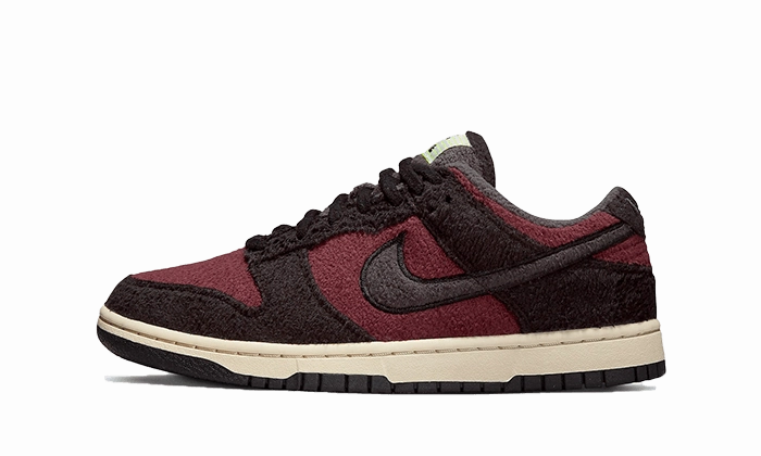 Nike Dunk Low SE Fleece Burgundy Crush Rubber Composite