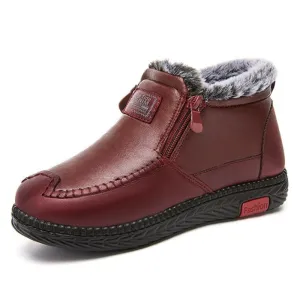 Dyavor Orthopedic Women Boots Arch Support Warm Waterproof Ankle Boots