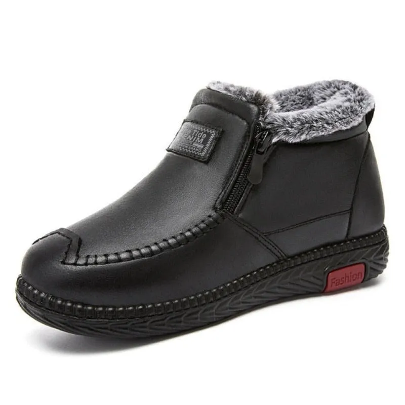 Dyavor Orthopedic Women Boots Arch Support Warm Waterproof Ankle Boots