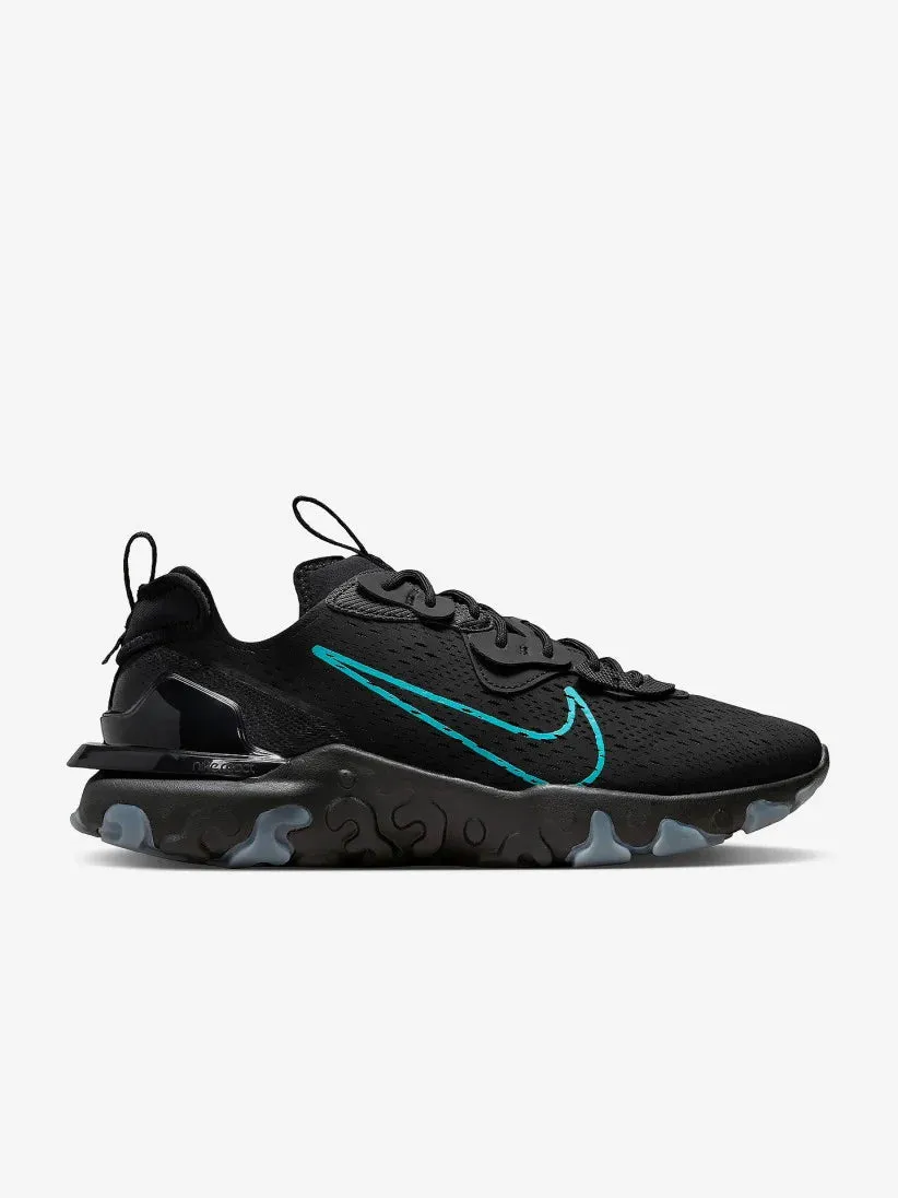 Nike React Vision Black Blue Logo Every Use