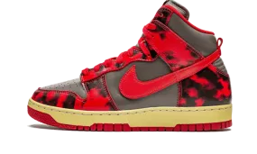 Sneakers Nike Dunk High 1985 Red Acid Wash