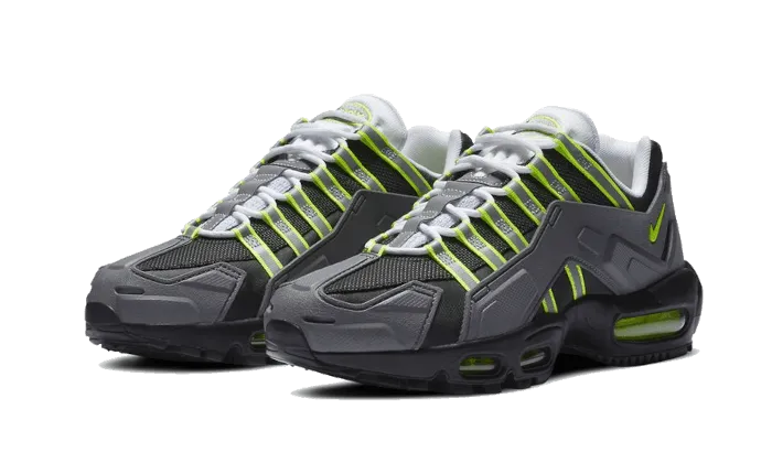 Air Max 95 NDSTRKT Neon running for a way to stay active upcycled - material - feature shoes
