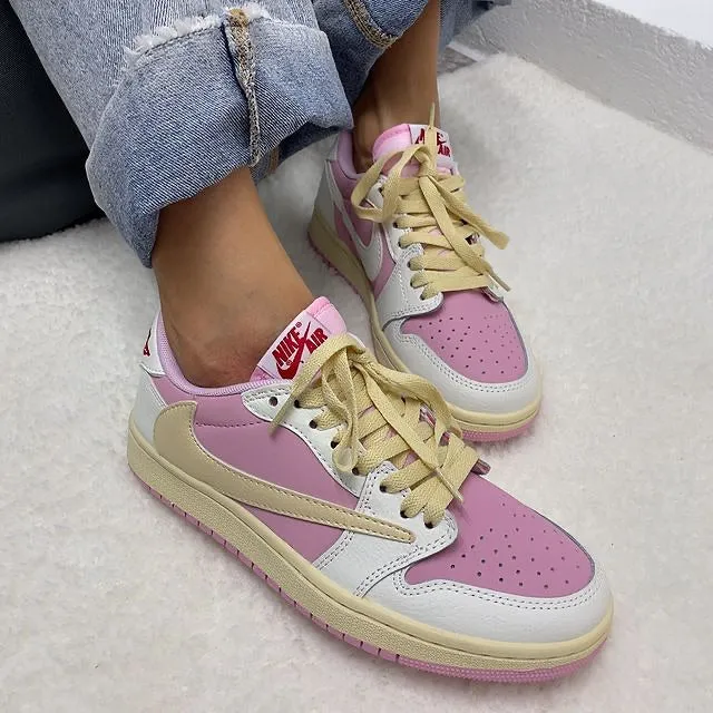 All Day Comfort Technology Nike Air Jordan Travis Scott x 1 Low OG Shoes