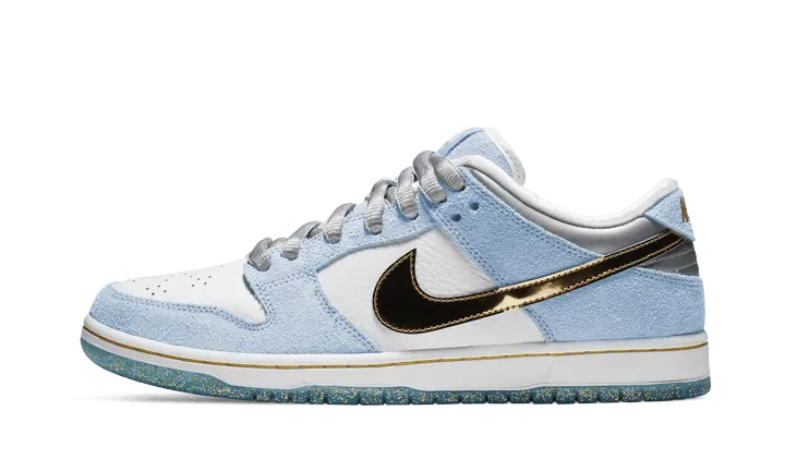 Nike SB Dunk Low Sean Cliver StreamlinedDesign Breathable Tongue Design
