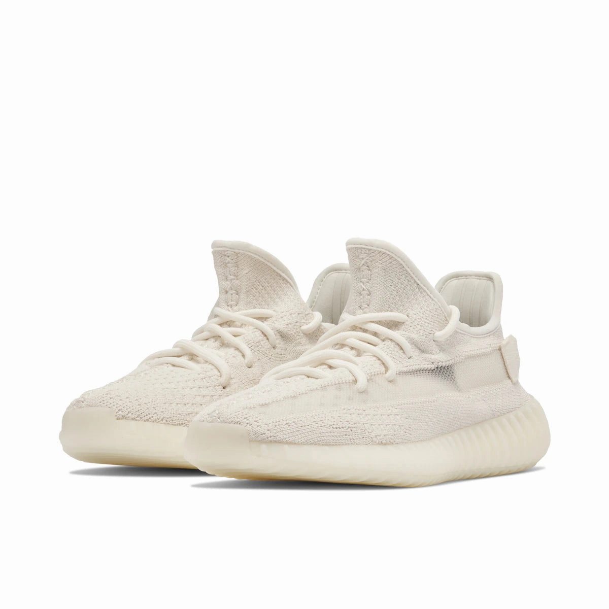 Snow Step Feet Relief Adidas Yeezy Boost 350 V2 Bone