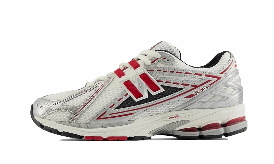 New Balance 1906R Silver Classic Crimson Stylish