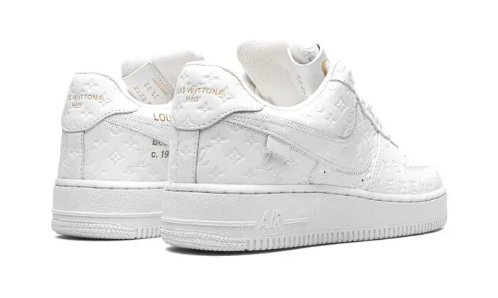 NarrowFit Street Vibe Air Force 1 Low Louis Vuitton White