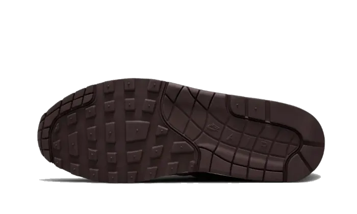 Comfort Synthetic Torsion control Nike Air Max 1 Patta Rush Maroon