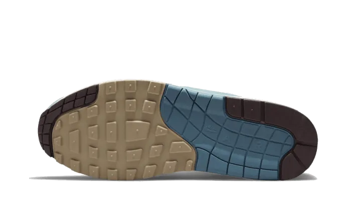 Air Max 1 Patta Noise Aqua (Special Box   Bracelet) high - arched foot shoe adjustment