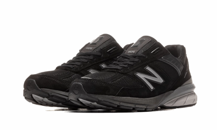 New Balance 990 v5 Black Recycled Material Build