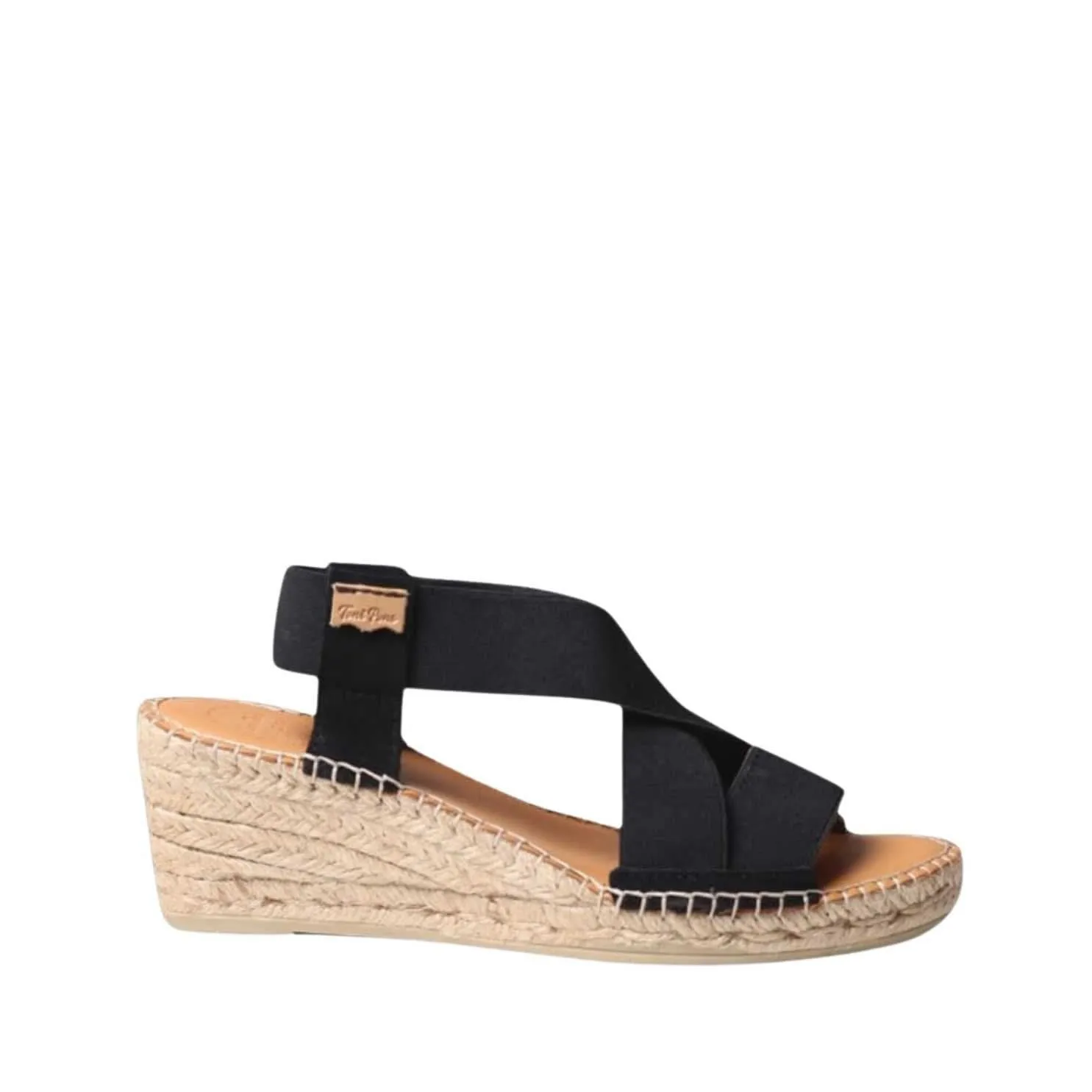Elastic Fabric Wedge Espadrille for Women - Tina