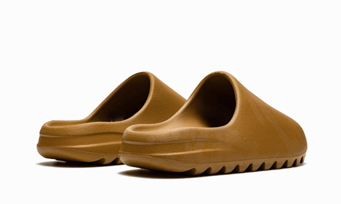Soft Leather Yeezy Slide Ochre