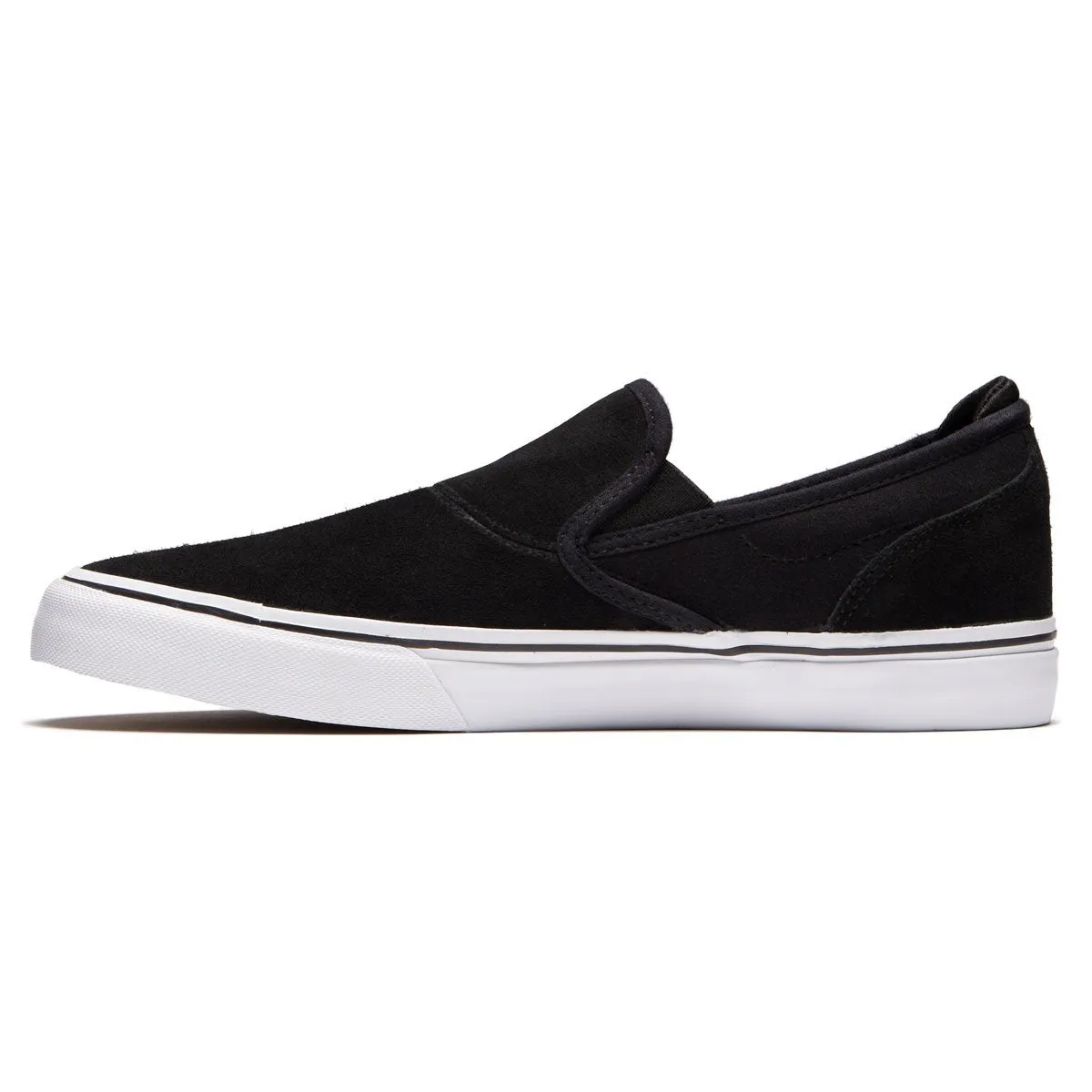 Emerica Wino G6 Slip On Shoes - Black/White/Gold
