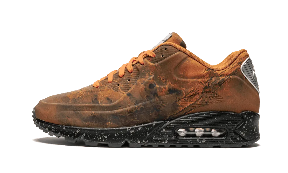 solid - colored shoes Comfort Fit Design Air Max 90 Mars Landing