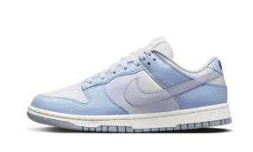 Rugged Design night running footwear Dunk Low White Blue Airbrush