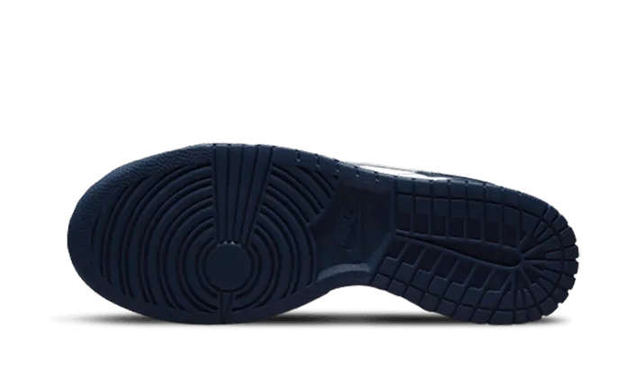 Shock absorbing midsole Dunk Low Summit White Midnight Navy