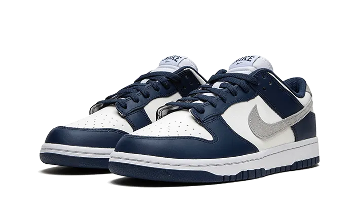 Stable Form Nike Dunk Low Summit White Midnight Navy