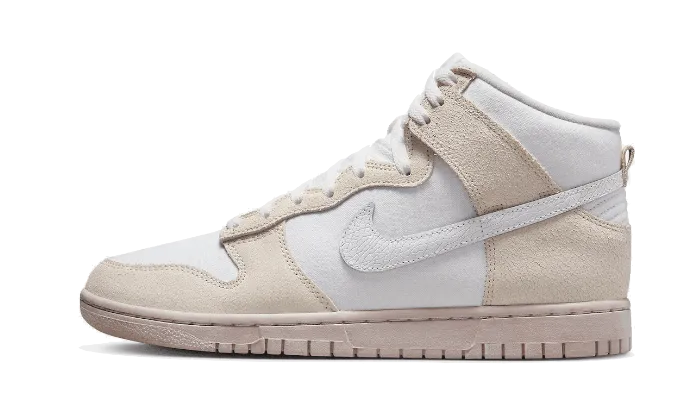 obstacle - course shoes Dunk High Retro PRM Cracked Leather Swoosh