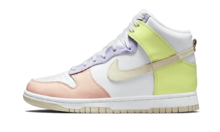 Comfort Fit Nike Dunk High Lemon Twist