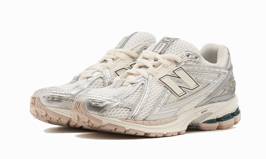 New Balance 1906R Silver Metallic Cream Anatomical Footbed