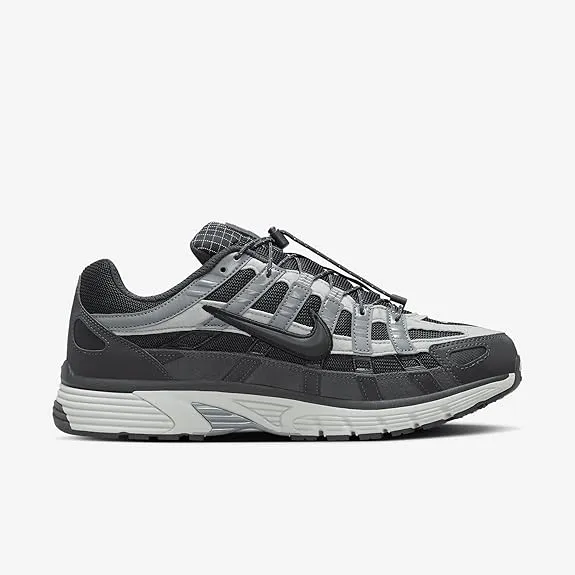 Nike P-6000 Light Smoke Gray/Black Seamless Uppers