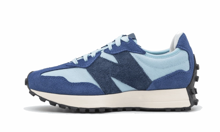 Signature flexibility New Balance 327 Navy Blue