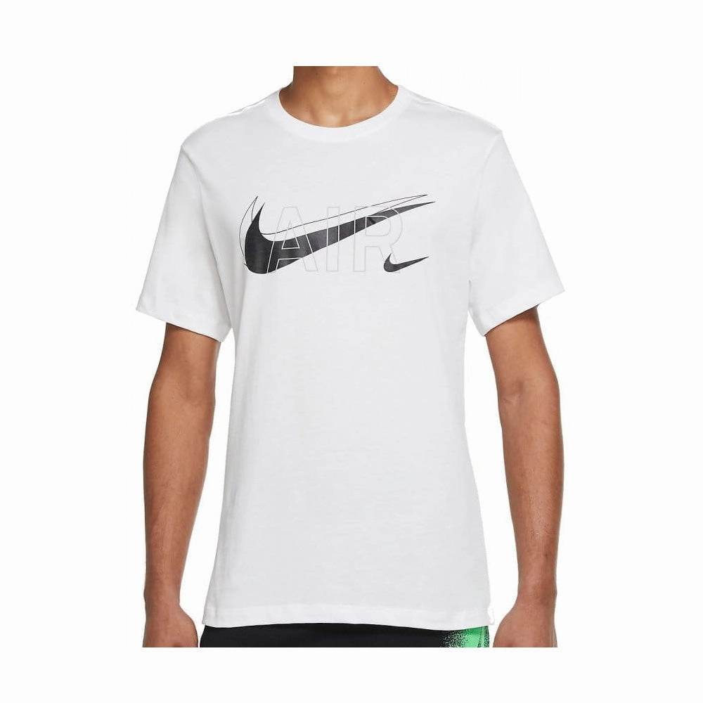 Nike Air Mens T-Shirt White Elastic Gusseted Tongue
