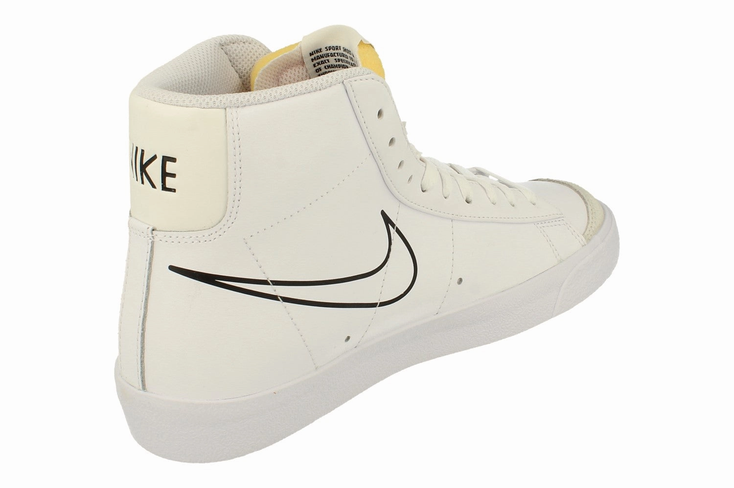 Nike Blazer Mid 77 Mens Trainers Fn7809 100 Structured Feel