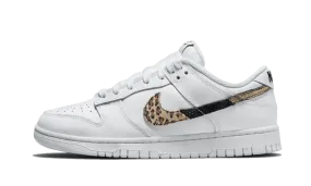 Quick Wear Flexible Steps Nike Dunk Low Animal Print White