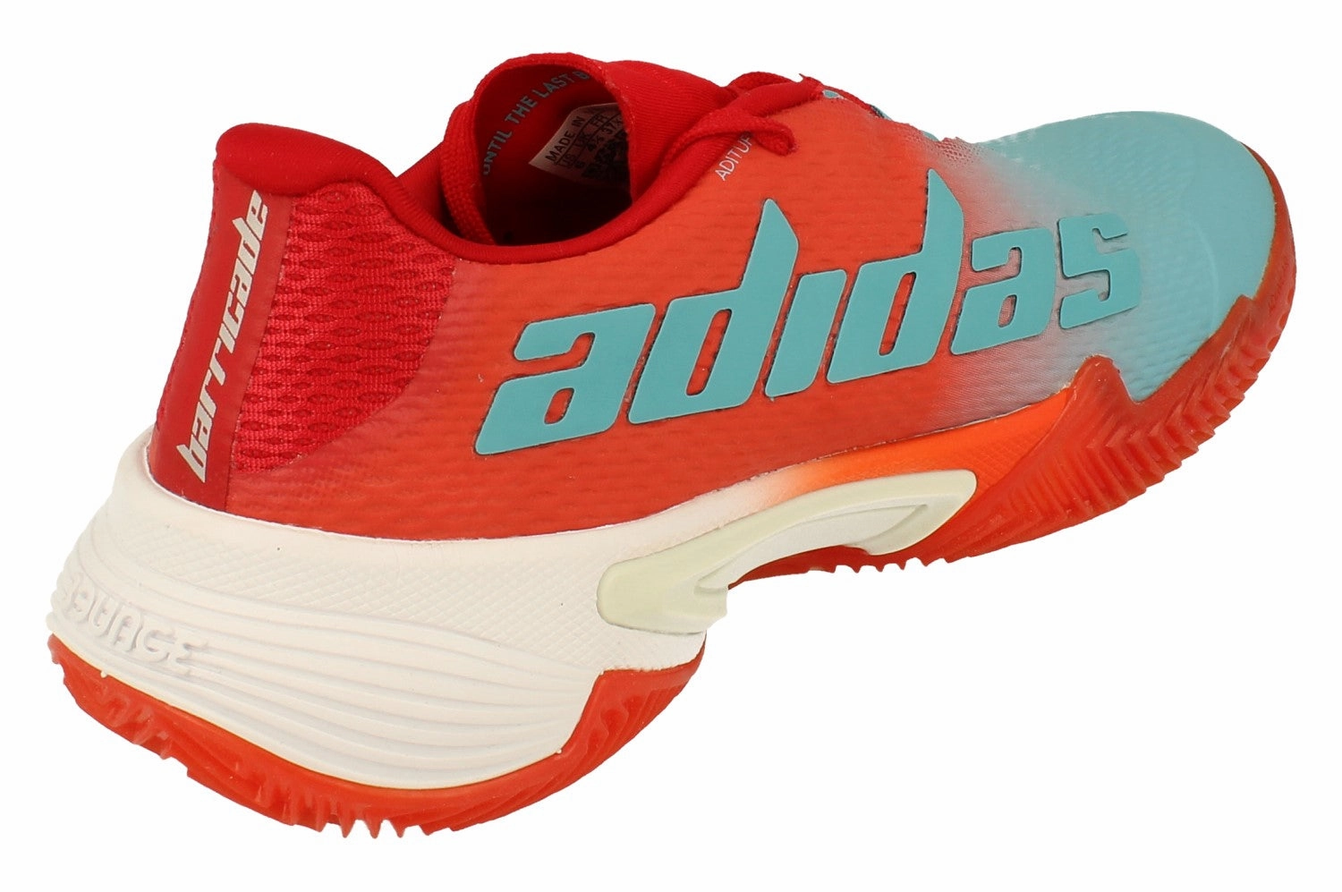 indoor - wear shoes Adidas Barricade Clay Womens Tennis Shoes Trainers HQ8427