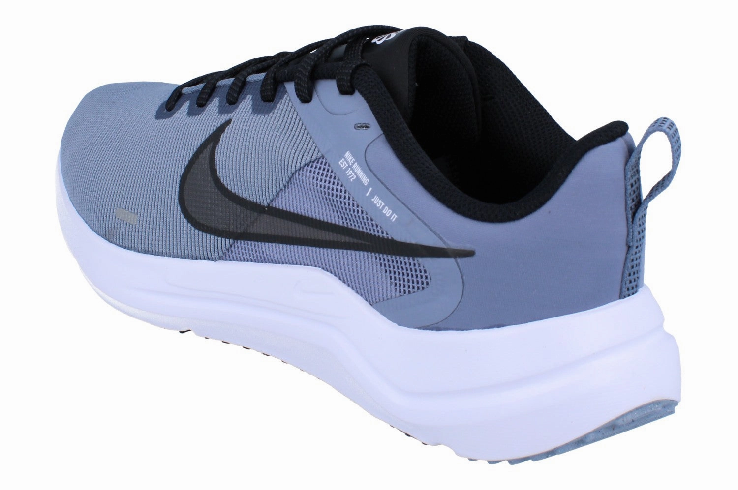 Nike Downshifter 12 Mens DD9293 401 Reinforced Collar Padding Odor Resistant Technology