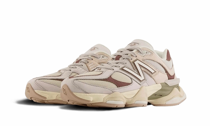 New Balance 9060 Grey Matter Timberwolf Cushioned Midsole Design