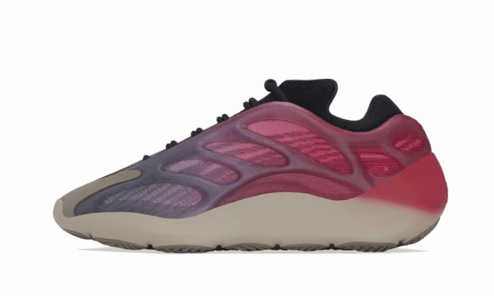 Pointed Toe Design Yeezy 700 V3 Fade Carbon