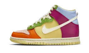 beach shoes Nike Dunk High Multi-Color