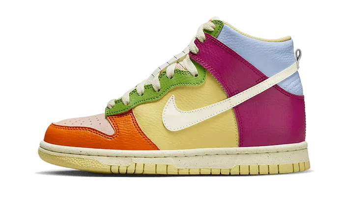 Nike Dunk High Multi-Color Energy Flex DeepLugTread