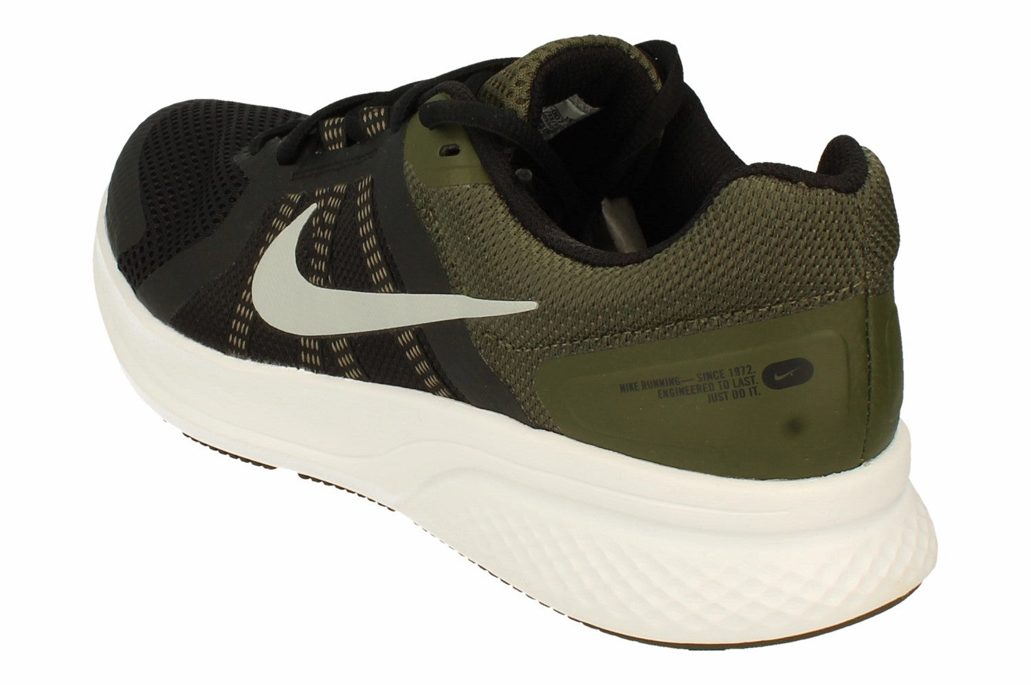 Nike Run Swift 2 Mens CU3517 007 Secure lacing system Stretch Loops
