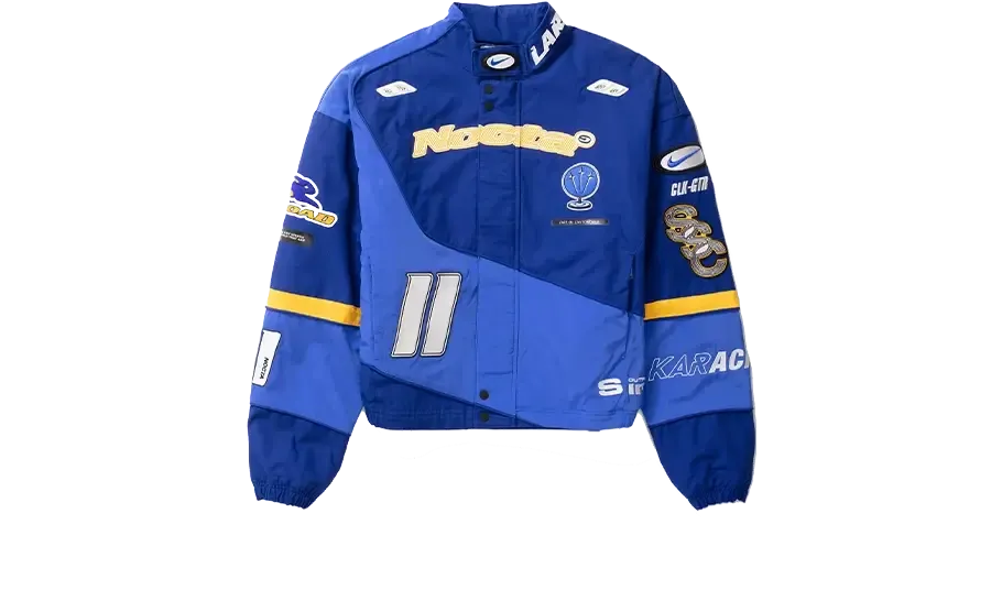 lightweight leather shoes Nike x NOCTA L'Art Racing Jacket Deep Royal Blue/Racer Blue/Phantom