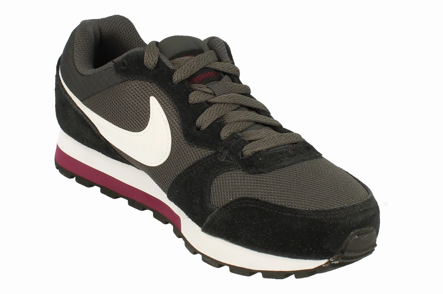 Nike Womens Md Runner 2 Trainers 749869 012 calf - support running shoes Firm Grip