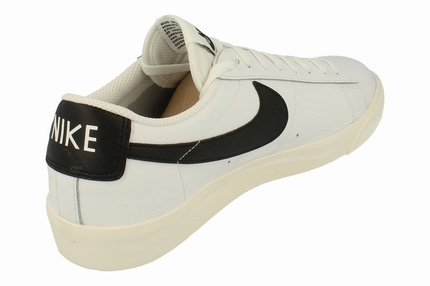 Nike Blazer Low Leather Mens Trainers CI6377 101 Stable Sole