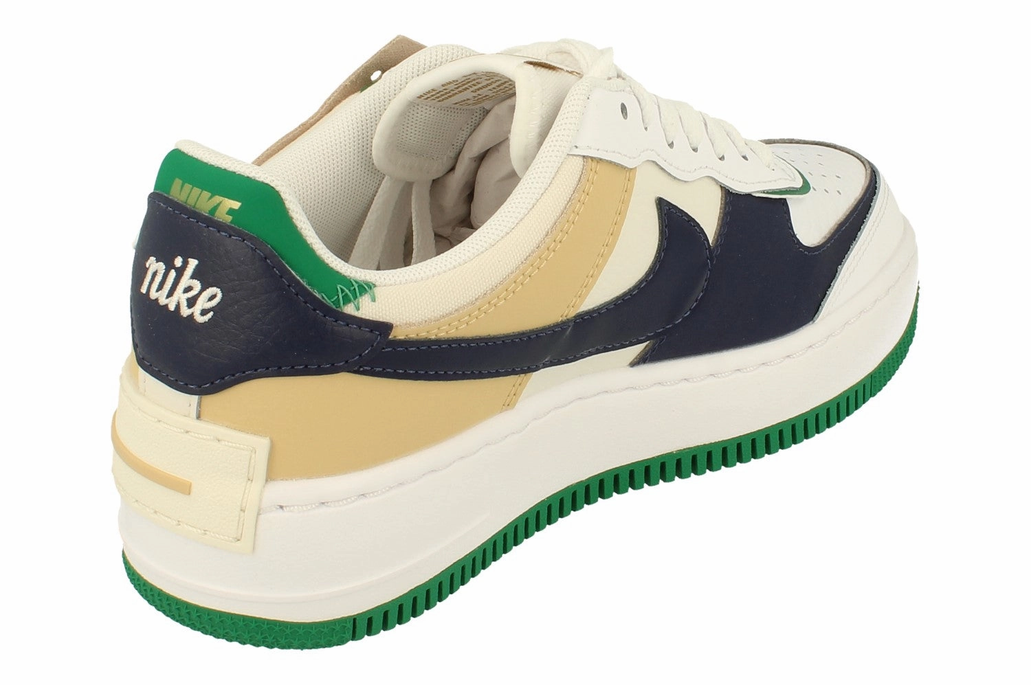 indoor running shoes option Nike Womens Air Force 1 Shadow Trainers DZ1847 102