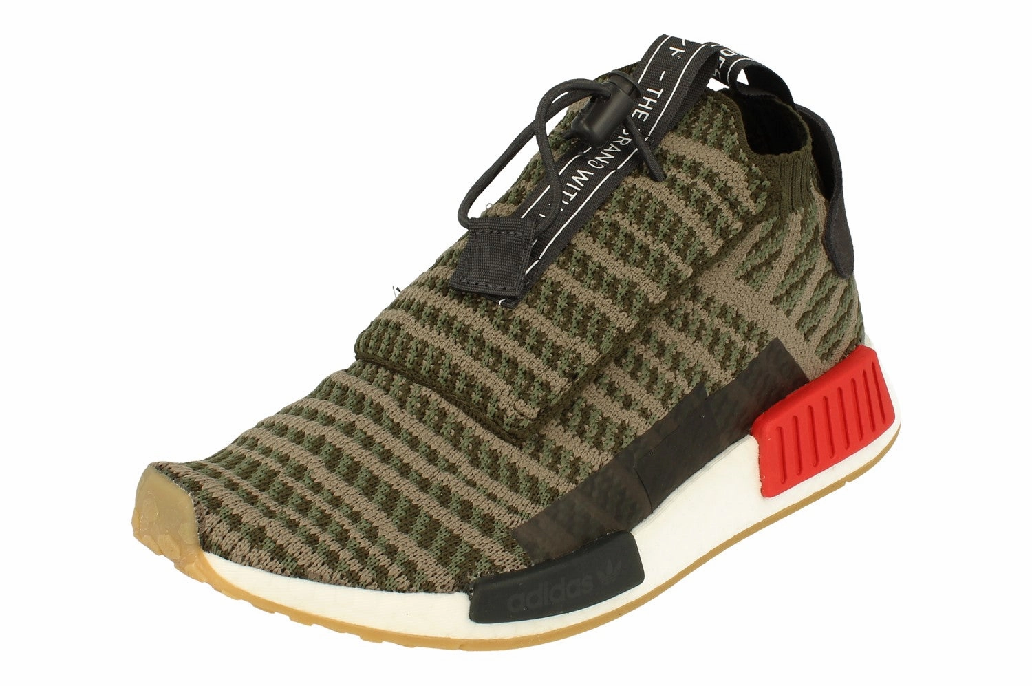 wide toe - box soft - surface running shoes Adidas Nmd_Ts1 Pk Mens Sneakers B37633
