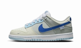 Nike Dunk Low Ivory Hyper Royal Vegan materials Breathable Knit Upper