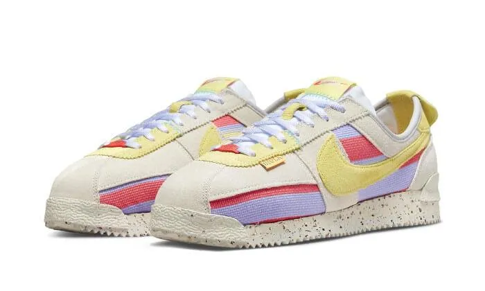 anti - microbial - design shoes Cortez Union Lemon Frost
